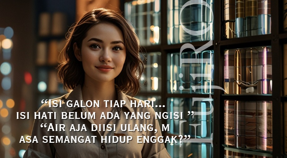 janda mandiri senyum semangat membuka usaha air isi ulang rumahan fujiro