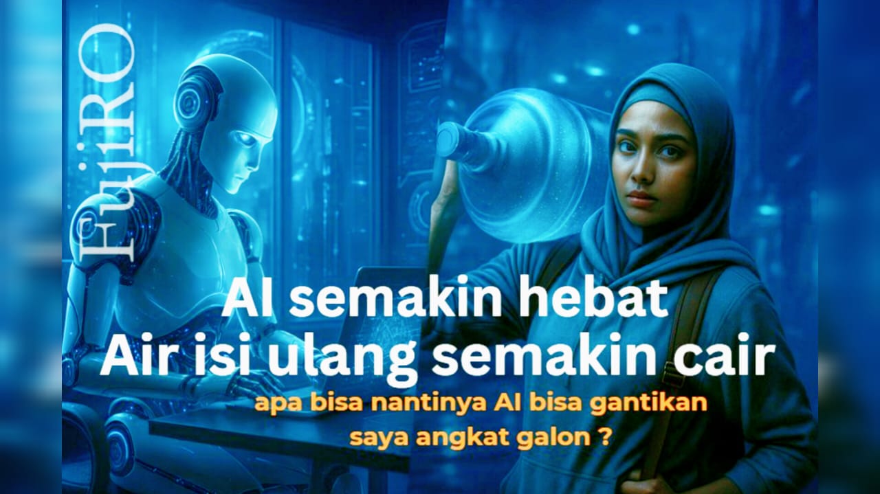 AI semakin hebat, Air isi ulang semakin cair