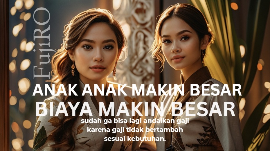 Dua ibu muda khawatir soal biaya sekolah anak, solusi usaha depot air minum isi ulang FujiRO