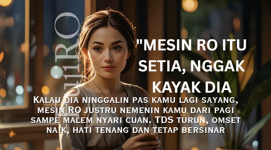 "Janda pejuang sukses bersama mesin RO FujiRO – solusi air minum sehat dan cuan tiap hari"