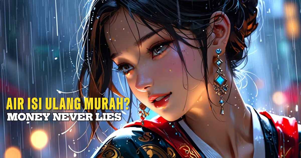 Air isi ulang FujiRO dengan karbon batu bara food grade halal dan lolos SNI BPOM