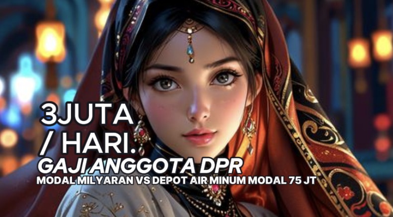 Gaji anggota DPR Rp 3 juta per hari dibandingkan usaha depot air minum isi ulang Fujiro