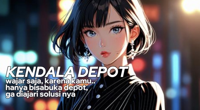 Ilustrasi wanita muslim sebagai pengusaha depot air minum, menggambarkan tantangan dan solusi usaha air minum RO halal