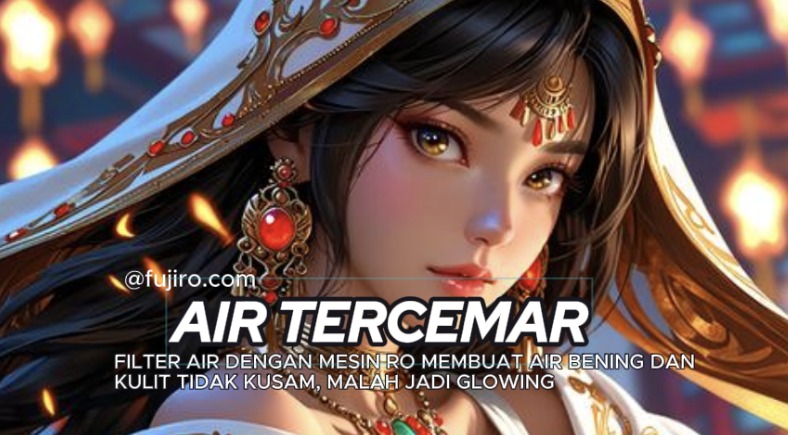 Mesin RO membuat air tercemar menjadi air murni dan sehat untuk dikonsumsi.